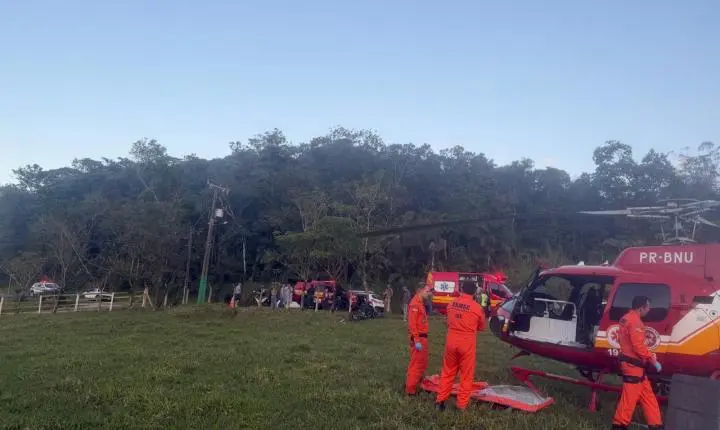 Corpo de Bombeiros Militar atendem acidentes em Camboriú e Tijucas