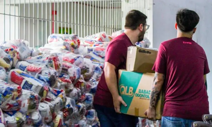Cronos Logistics transforma embarques em solidariedade e arrecada 30 toneladas de alimentos para doação