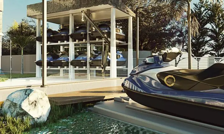 Do mar na janela ao jet ski na garagem: alto padrão transforma lazer sobre as águas em extensão da casa