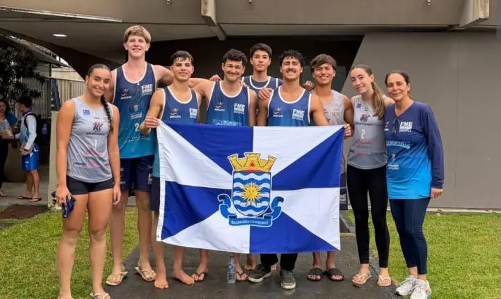 Dupla de Balneário Camboriú conquista bronze e termina Circuito Catarinense de Vôlei de Praia em terceiro lugar