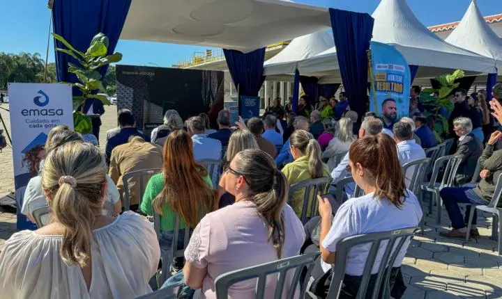 Emasa inaugura nova Estação Preliminar de Esgoto em Balneário Camboriú