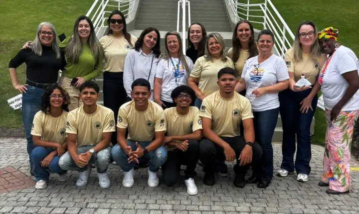 Emasa recebe estudantes de Aracaju para intercâmbio em educação ambiental