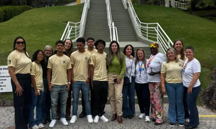 Emasa recebe estudantes de Aracaju para intercâmbio em educação ambiental