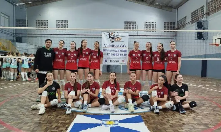 Equipe de Balneário Camboriú vence 2ª Etapa da Liga Catarinense de Voleibol Sub-16