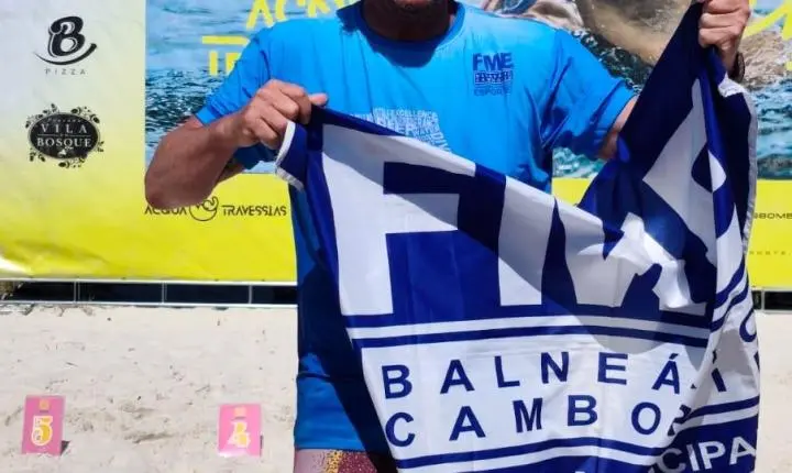 Equipe de natação de Balneário Camboriú se destaca e garante pódios na Travessia do Caraolho
