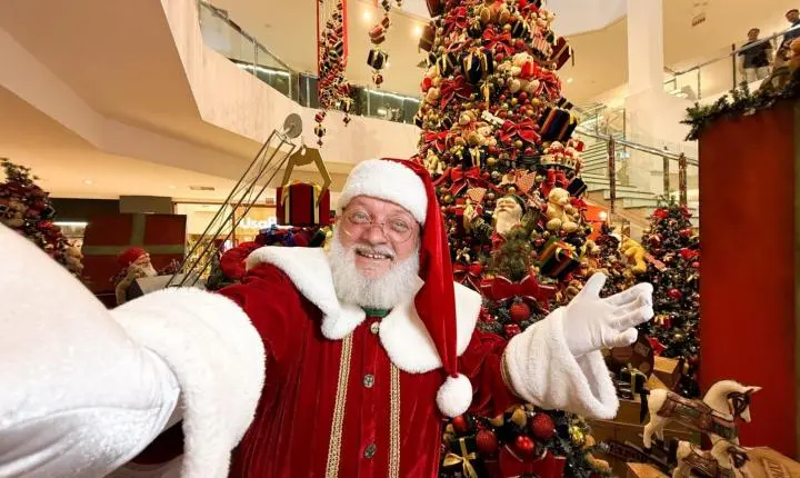 Espetáculo de Natal recepciona o Papai Noel no Itajaí Shopping nesta sexta, dia 30