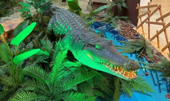 Exposição com animais animatrônicos entra na última semana no Balneário Shopping