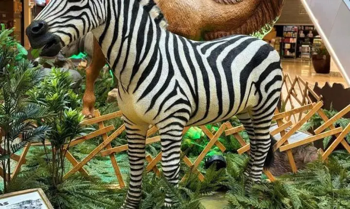 Exposição com animais animatrônicos entra na última semana no Balneário Shopping