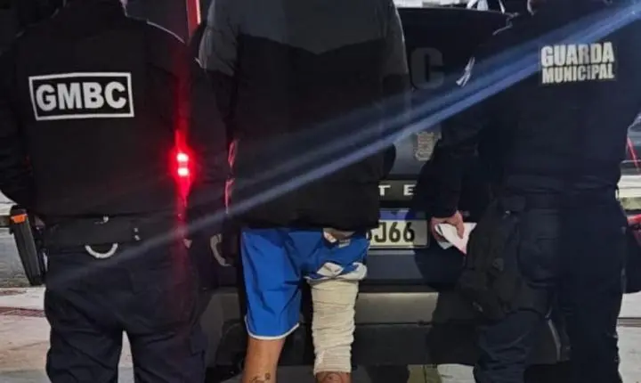 Guarda Municipal de Balneário Camboriú prende homens após roubo