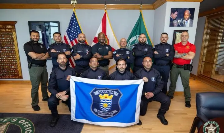 Guarda Municipal de Balneário Camboriú conclui intercâmbio operacional com o Broward Sheriff’s Office, nos EUA
