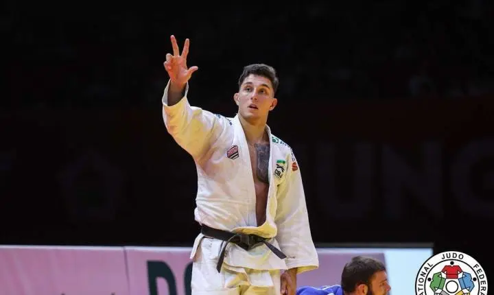 Guilherme Schimidt é ouro e país fecha Grand Slam de judô com 3 pódios