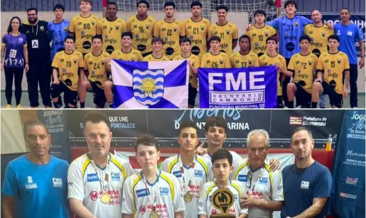 Handebol e Bocha de Balneário Camboriú se consagram campeões dos Joguinhos Abertos de Santa Catarina 