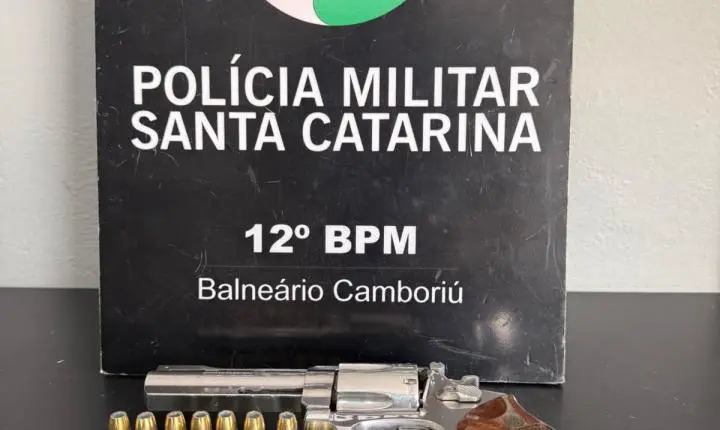 Homem é preso após atirar acidentalmente na própria perna em Balneário Camboriú