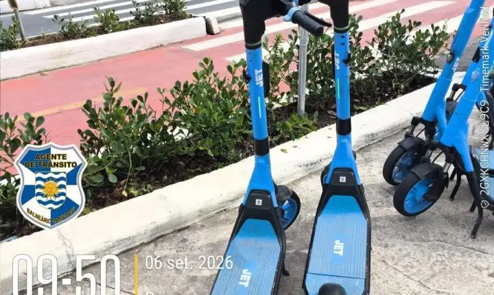 Homem é preso pelos Agentes de Trânsito após se evadir em colisão com quatro veículos - Seis acidentes de trânsito foram registrados no final de semana em Balneário Camboriú