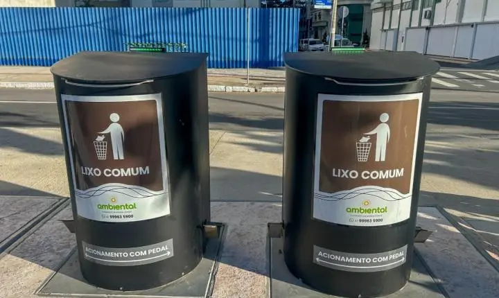 Instalação de cofres para lixeiras subterrâneas na Avenida Atlântica começa nesta quinta-feira