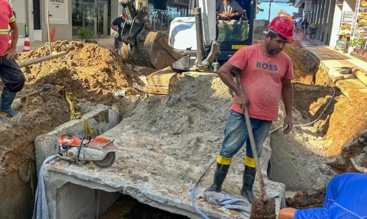 Intervenções de macrodrenagem na Rua 1400 iniciam na próxima segunda-feira