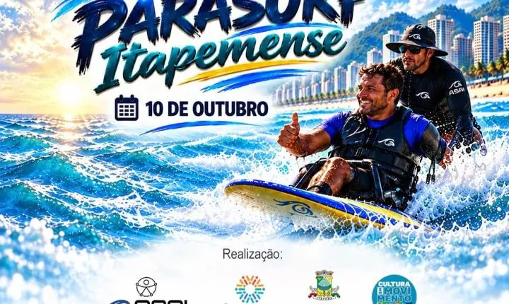 Itapema celebra o 1º Dia do Parasurf neste sábado