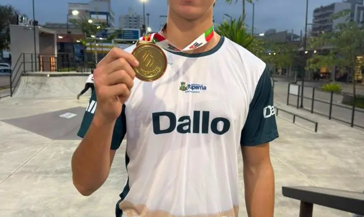 Itapema conquista quatro medalhas no skate e BMX