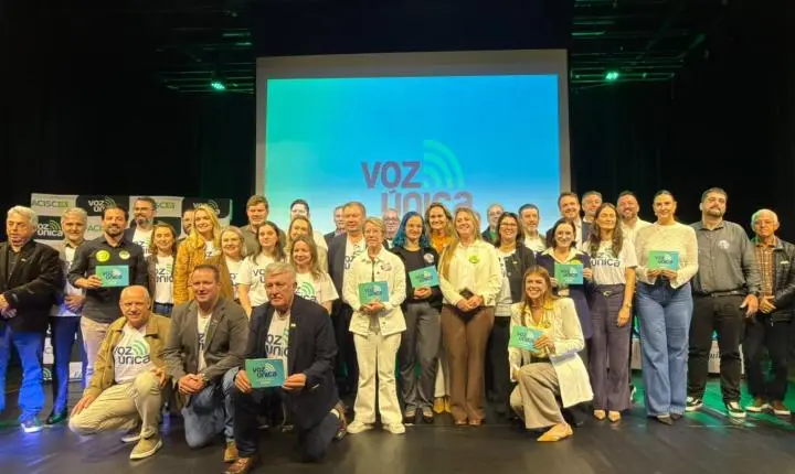 Juliethe Nitz participa do Voz Única e destaca prioridades do setor produtivo do Vale do Itajaí