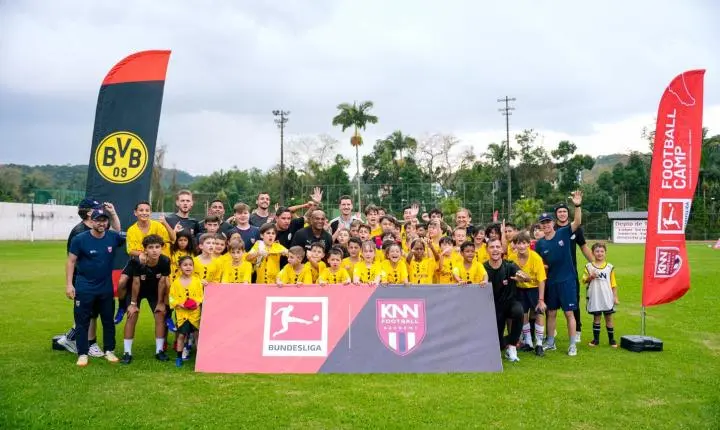 KNN Football Academy traz gigantes do futebol alemão para treinar crianças e adolescentes em SC; 150 vagas gratuitas estão abertas