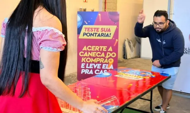 Komprão participa da Fenarreco com atividades gratuitas para visitantes e ações voltadas aos colaboradores