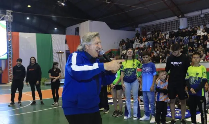 Leonel Pavan abre o JECAM 2026 e destaca o esporte como instrumento de educação, inclusão e transformação 