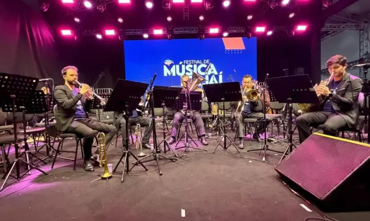Mais de mil pessoas prestigiaram abertura do 28º Festival de Música de Itajaí