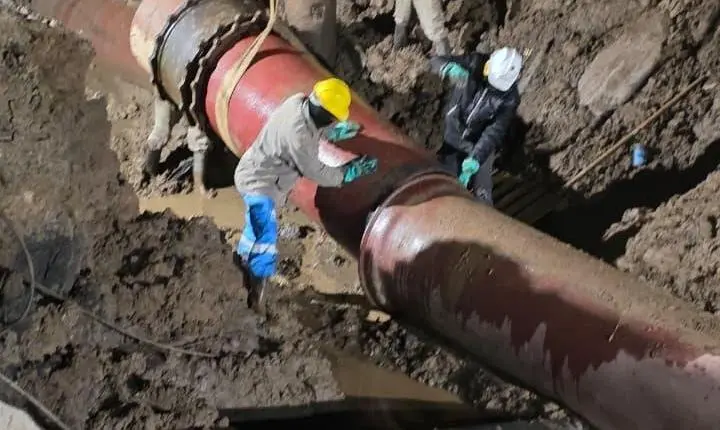 Megaoperação conecta principal rede de esgoto de Balneário Camboriú à nova estação preliminar