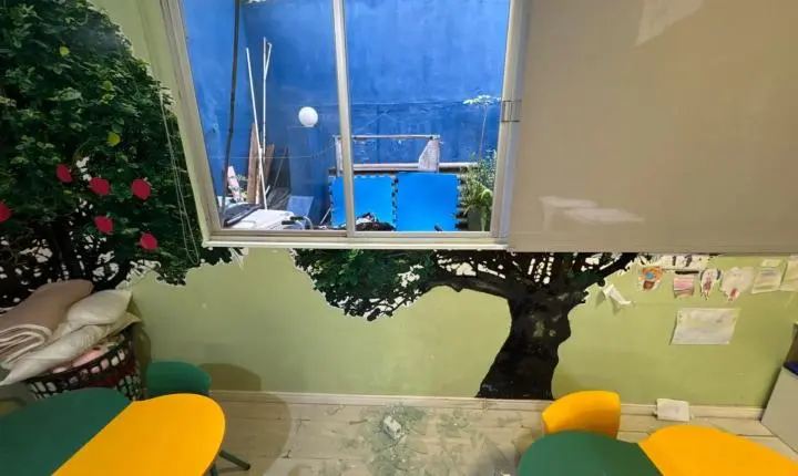 NEI Carrosel do bairro das Nações é arrombado e invadido por marginais