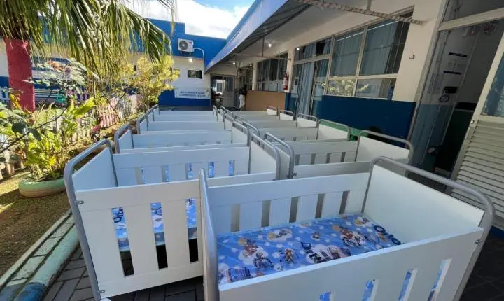 NEIs de Balneário Camboriú recebem remessa de berços novos