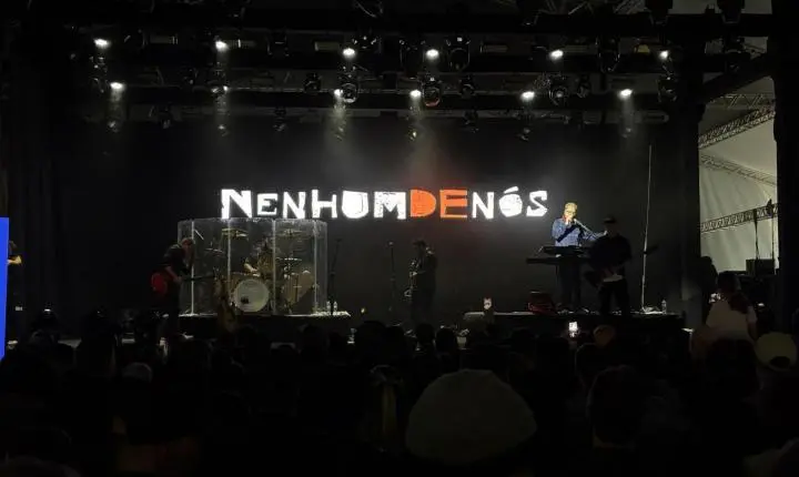 Nenhum de Nós reúne público apaixonado no 28º Festival de Música de Itajaí