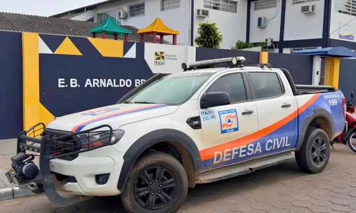 Novo programa da Defesa Civil trabalha a prevenção de desastres climáticos na Rede Municipal de Ensino de Itajaí