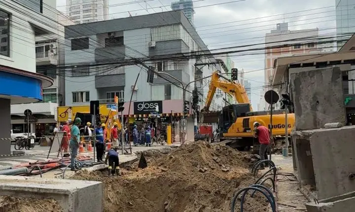 Obra de macrodrenagem na Rua 1400 terá horário estendido
