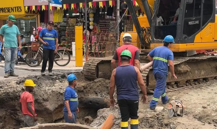 Obra de macrodrenagem na Rua 1400 terá horário estendido