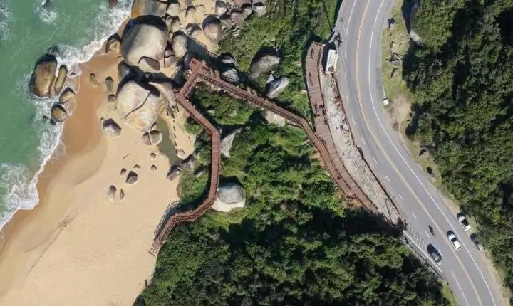 Obra do deck de Taquarinhas entra na reta final