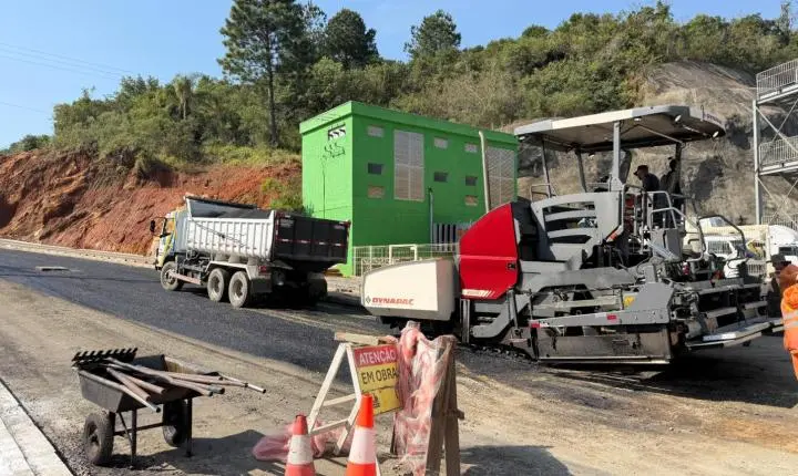 Obras do Binário da Praia Brava entram na reta final