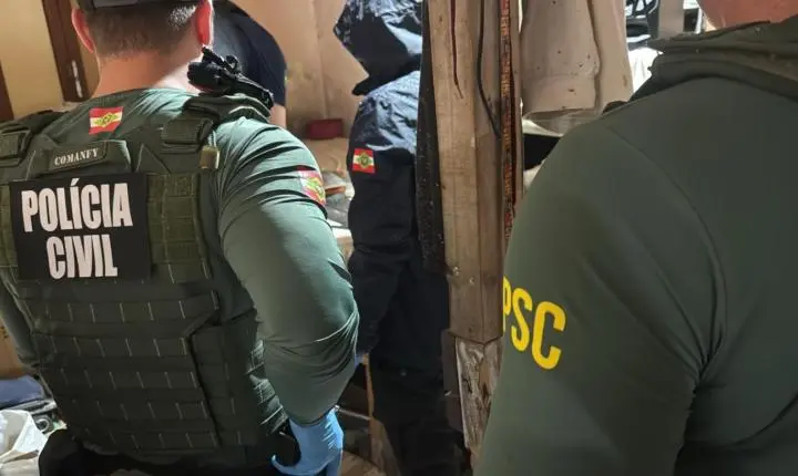 Operação apura armazenamento de imagens de abuso sexual infantojuvenil em Camboriú