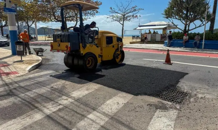 Operação tapa-buraco recupera mais de 4,7 mil m² de asfalto em Balneário Camboriú