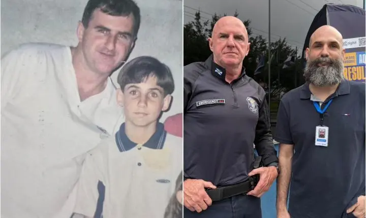 Pai e filho compartilham histórias e dedicação no serviço público em Balneário Camboriú