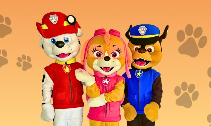 Patrulha Canina se apresenta em musical gratuito neste domingo no Porto Belo Outlet Premium