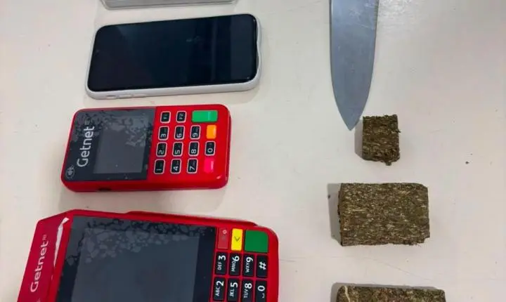 Polícia Militar prende homem  por tráfico de drogas em Porto Belo