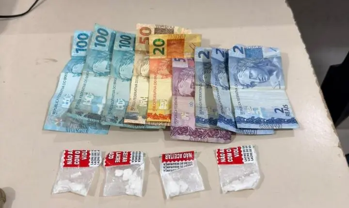 Polícia Militar prende suspeito por tráfico de drogas em Itapema 