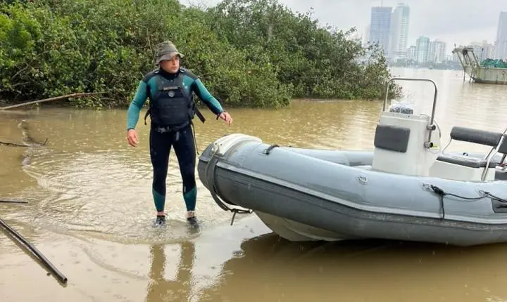 Policiais militares do 3º CRPM participam de instrução de resgate em inundações e enxurradas