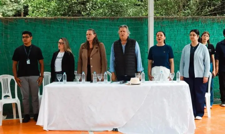Prefeitura de Camboriú assina Ordem de Serviço para reforma da Escola de Campo Adolfo Ovídio Coppi