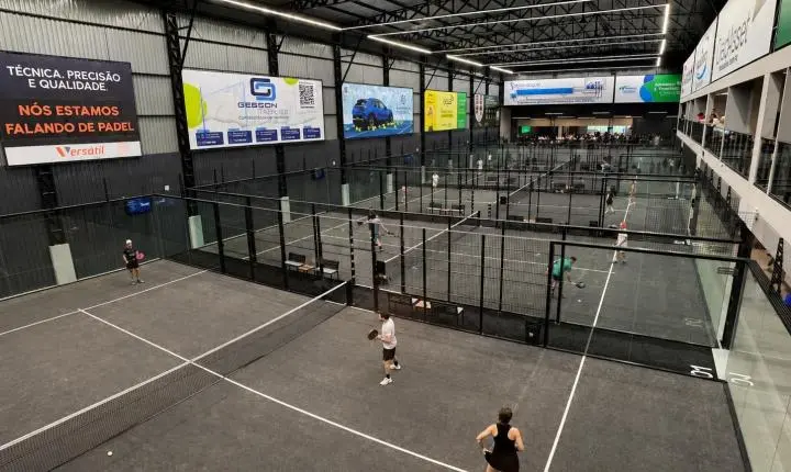 Primeira Copa Embraed leva torneio de padel a Itapema com três dias de disputas