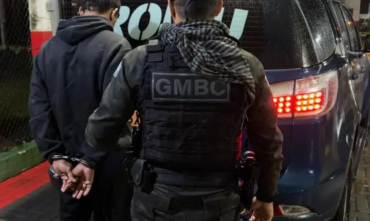 Procurado por extorsão é preso pela Guarda Municipal de Balneário Camboriú