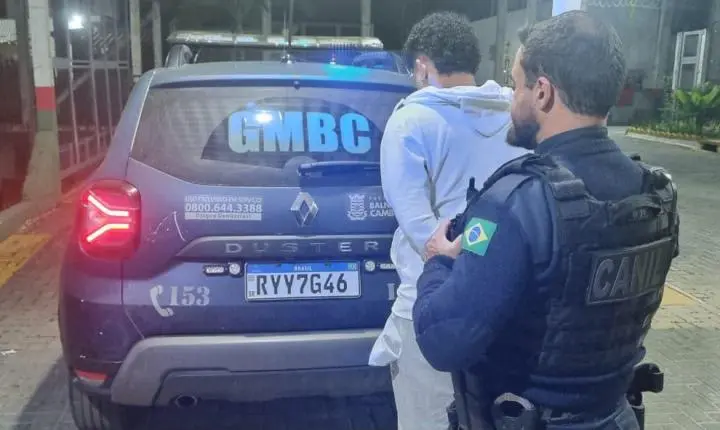 Procurado por lesão corporal é preso pela Guarda Municipal de Balneário Camboriú 