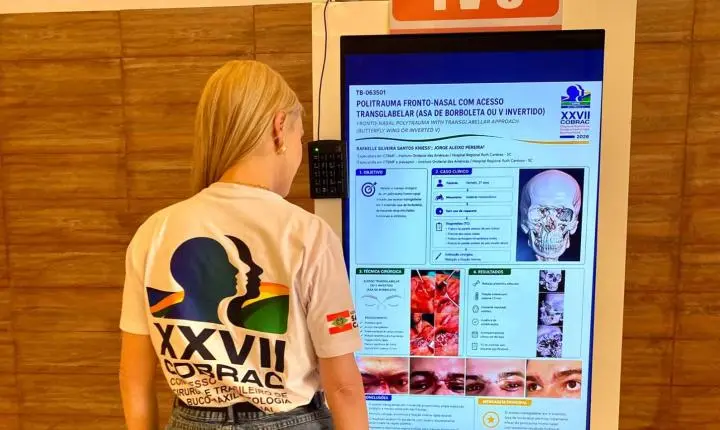 Profissionais do Hospital Regional Ruth Cardoso apresentam trabalhos científicos em congresso nacional