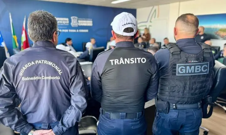 Projeto de lei prevê pagamento direto da alimentação aos agentes de segurança de Balneário Camboriú