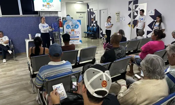 Projeto de Olho no Diabetes reúne 250 pacientes em Itajaí